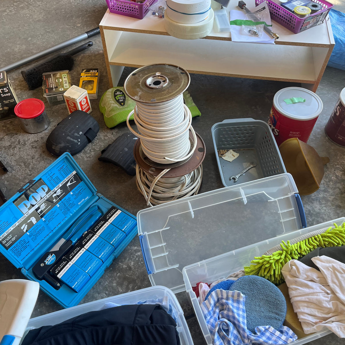 X302 Garage Grouping (squeegees and more)