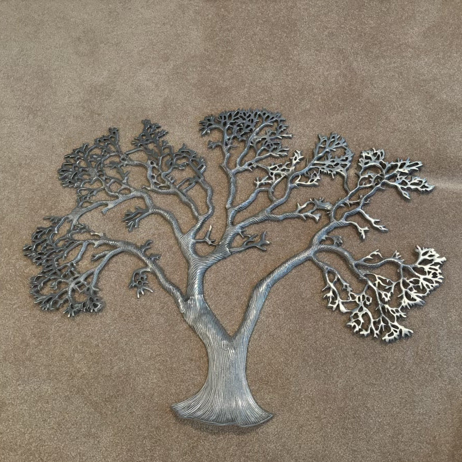 X110 Metal tree of life wall decor (32" x 26")