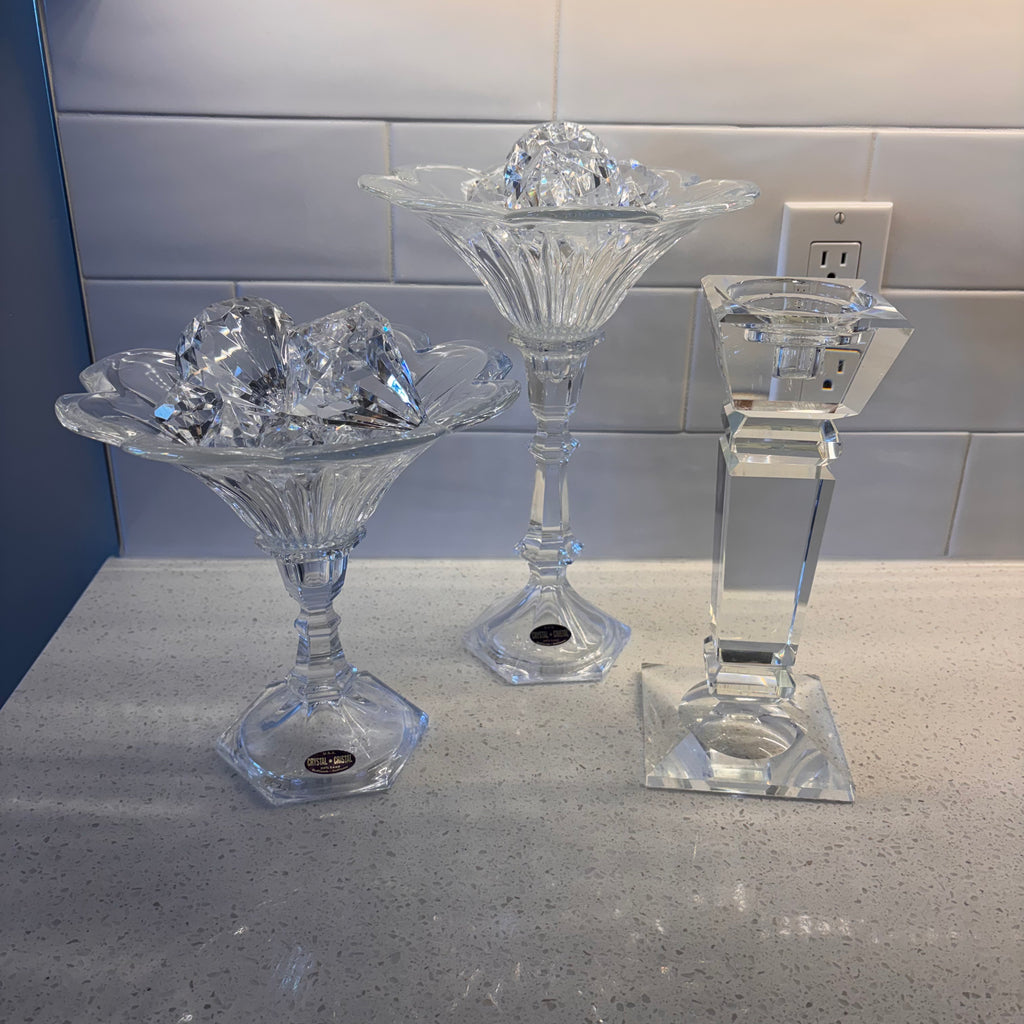 X219 Crystal Grouping (large plastic “diamonds” and more)