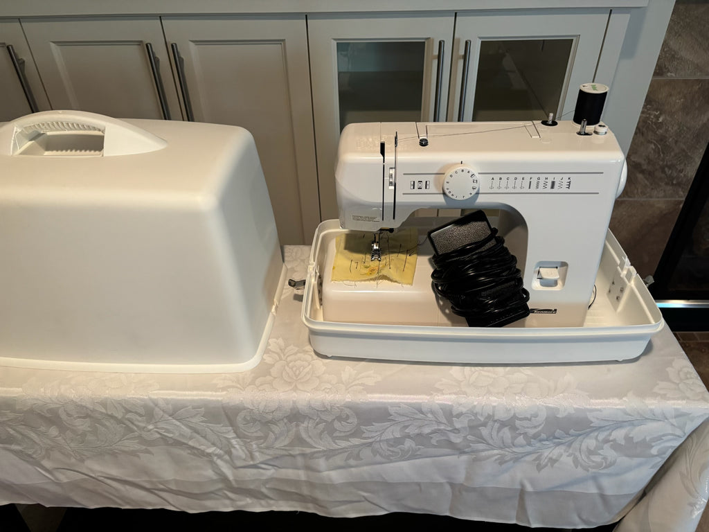 X114 Kenmore Sewing Machine with Carrying Case (table not included)