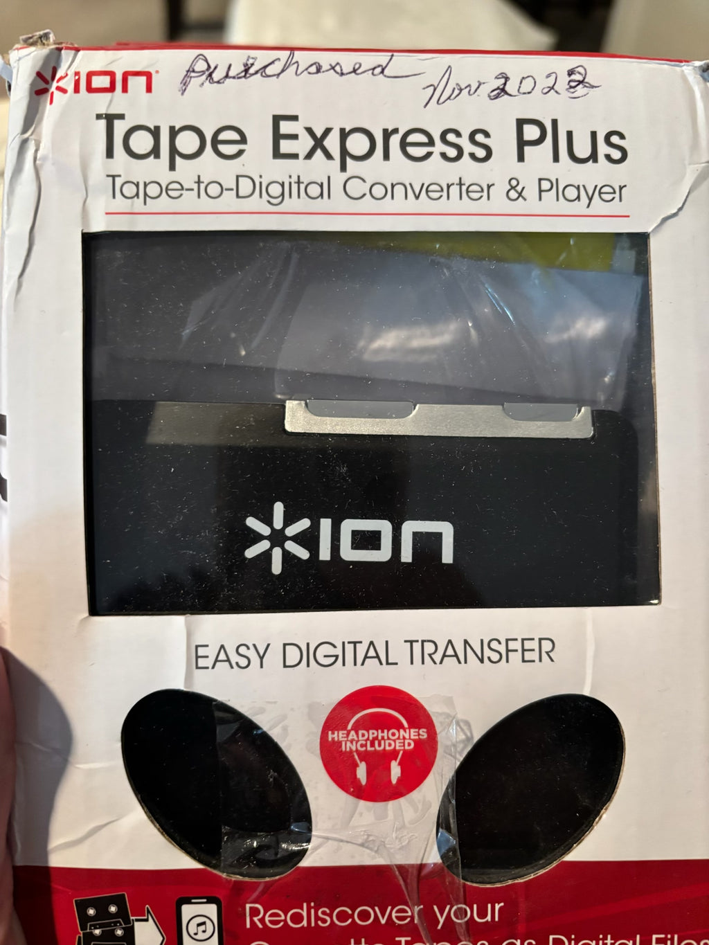 X122 Ion Tape Express Plus and Ion USB Turntable