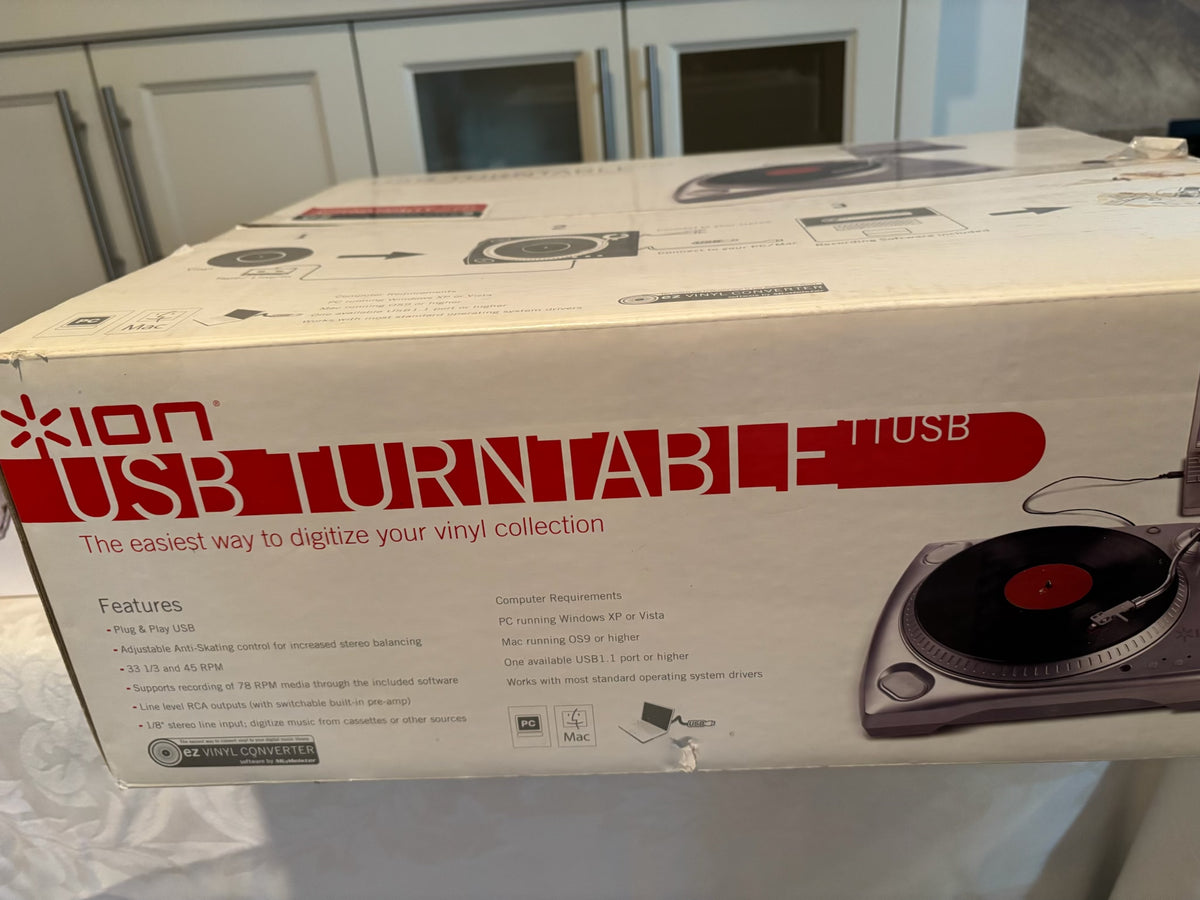 X122 Ion Tape Express Plus and Ion USB Turntable