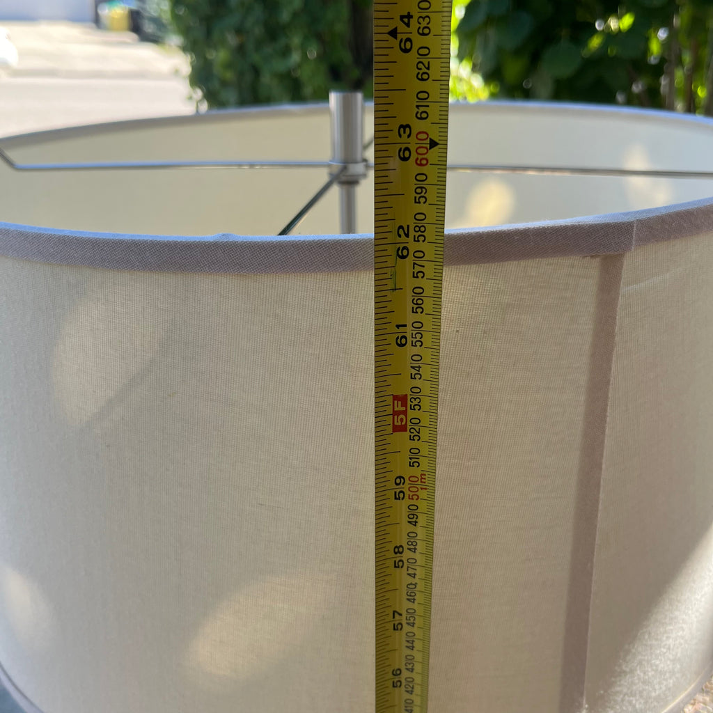 X312 Floor lamp with metal base (62" high)