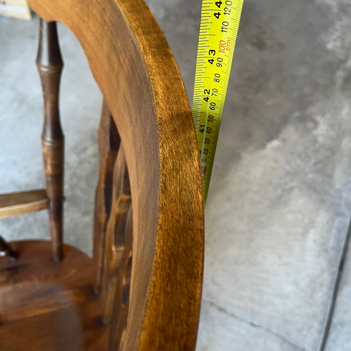X313 Vintage wooden rocking chair
