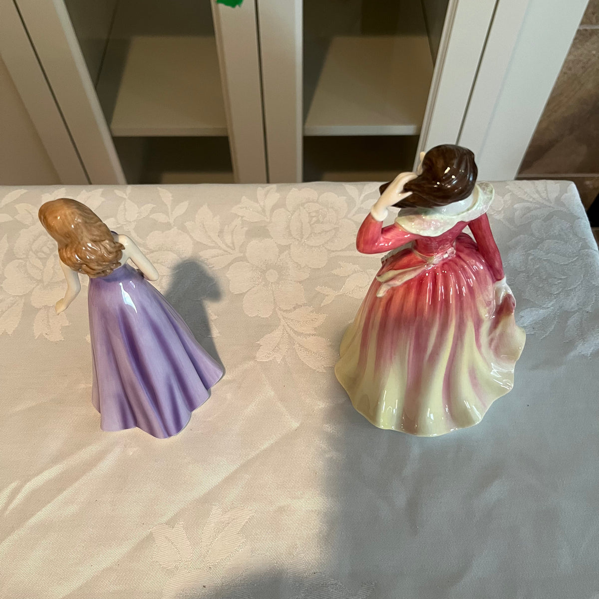 X138 Royal Doulton Grouping ( "Patricia" and February Amethyst)