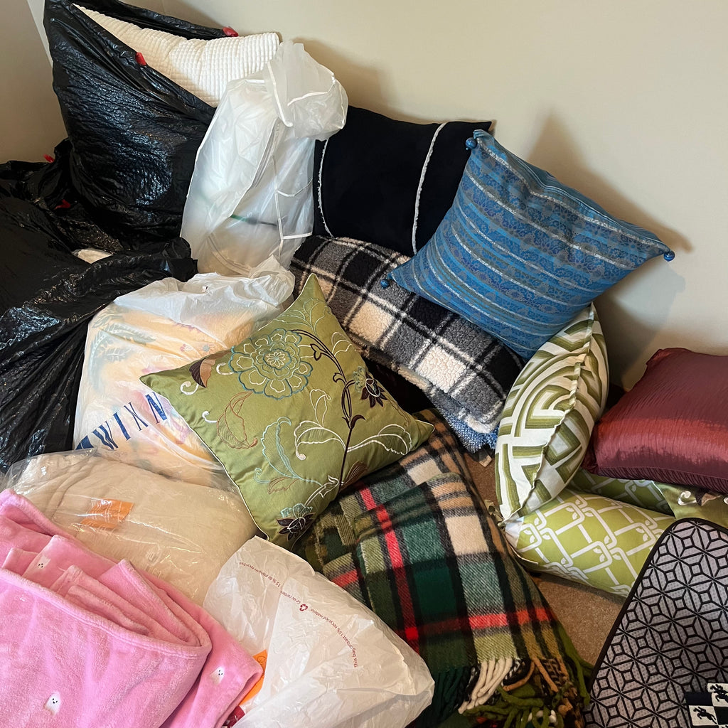 X142 Throw Pillows and More Grouping
