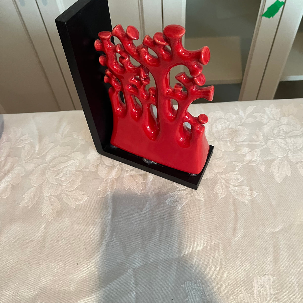 X143 Ceramic Decor Grouping (bookends and more)