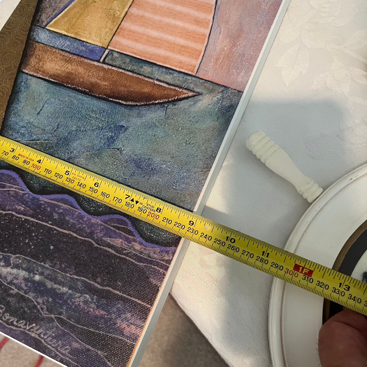 X146 Seaside Decor Grouping (conch shell and more)