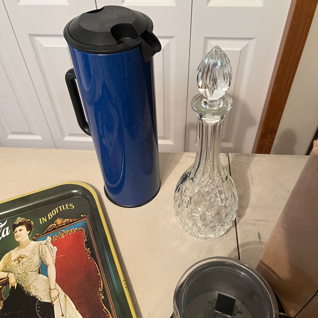 X158  Kitchen Grouping (decanter and more)