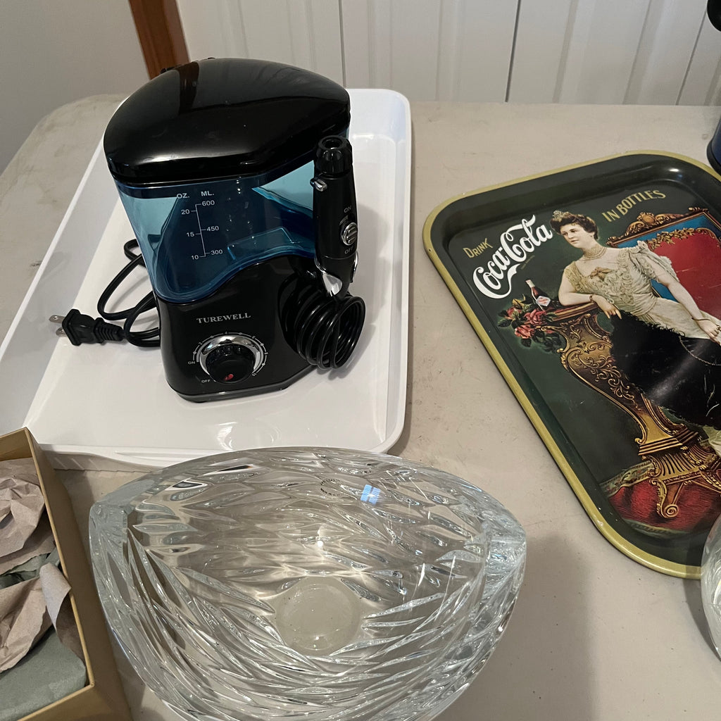X158  Kitchen Grouping (decanter and more)