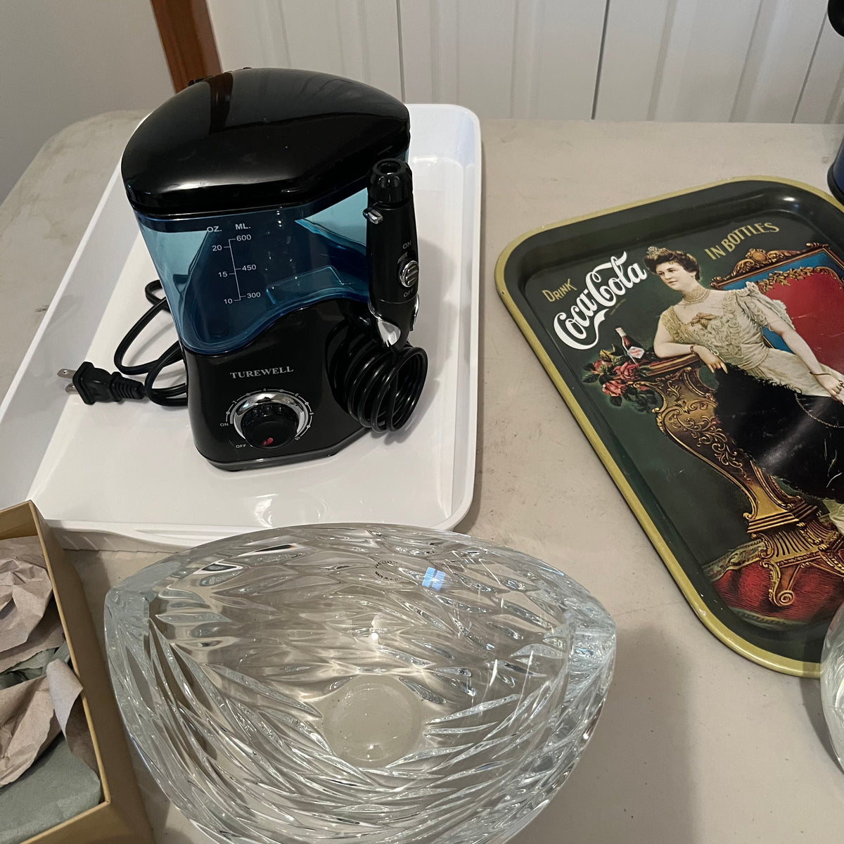 X158  Kitchen Grouping (decanter and more)