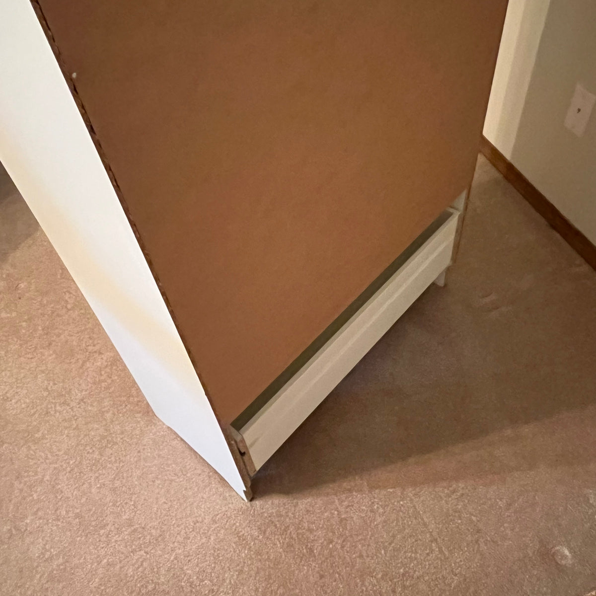 X159 White IKEA Smadal glass door cabinet
