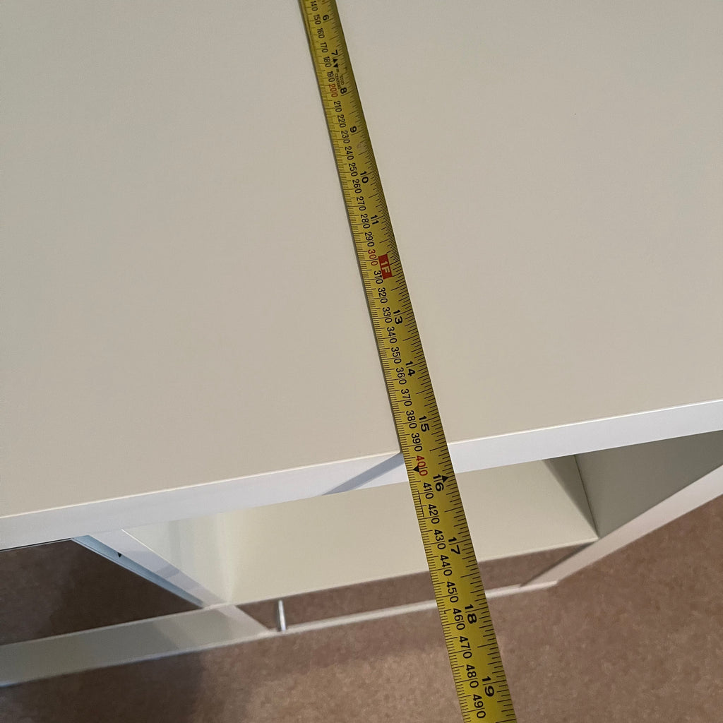 X161 Ikea Kallax shelf with mirrored cubbies