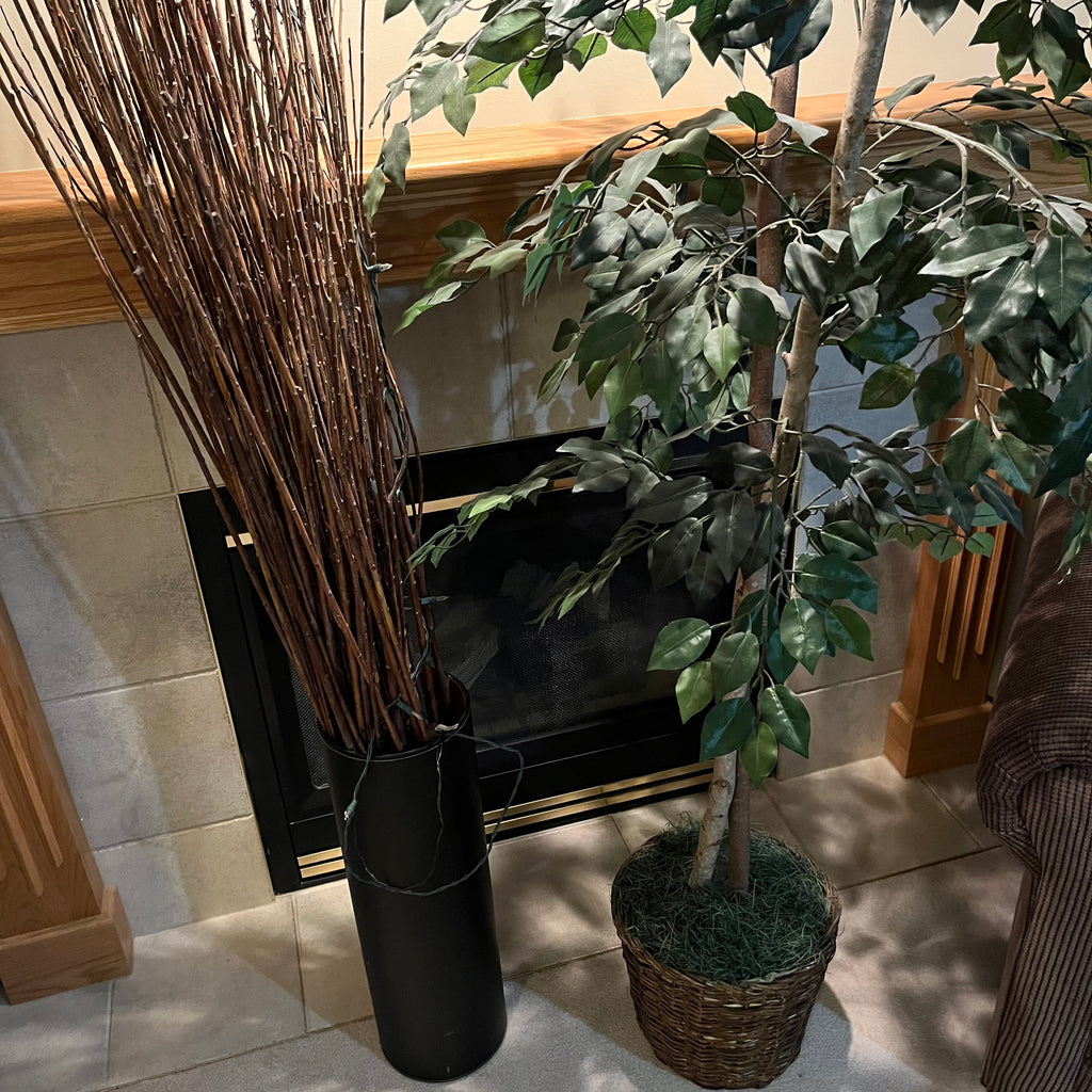 Y343A Faux trees grouping