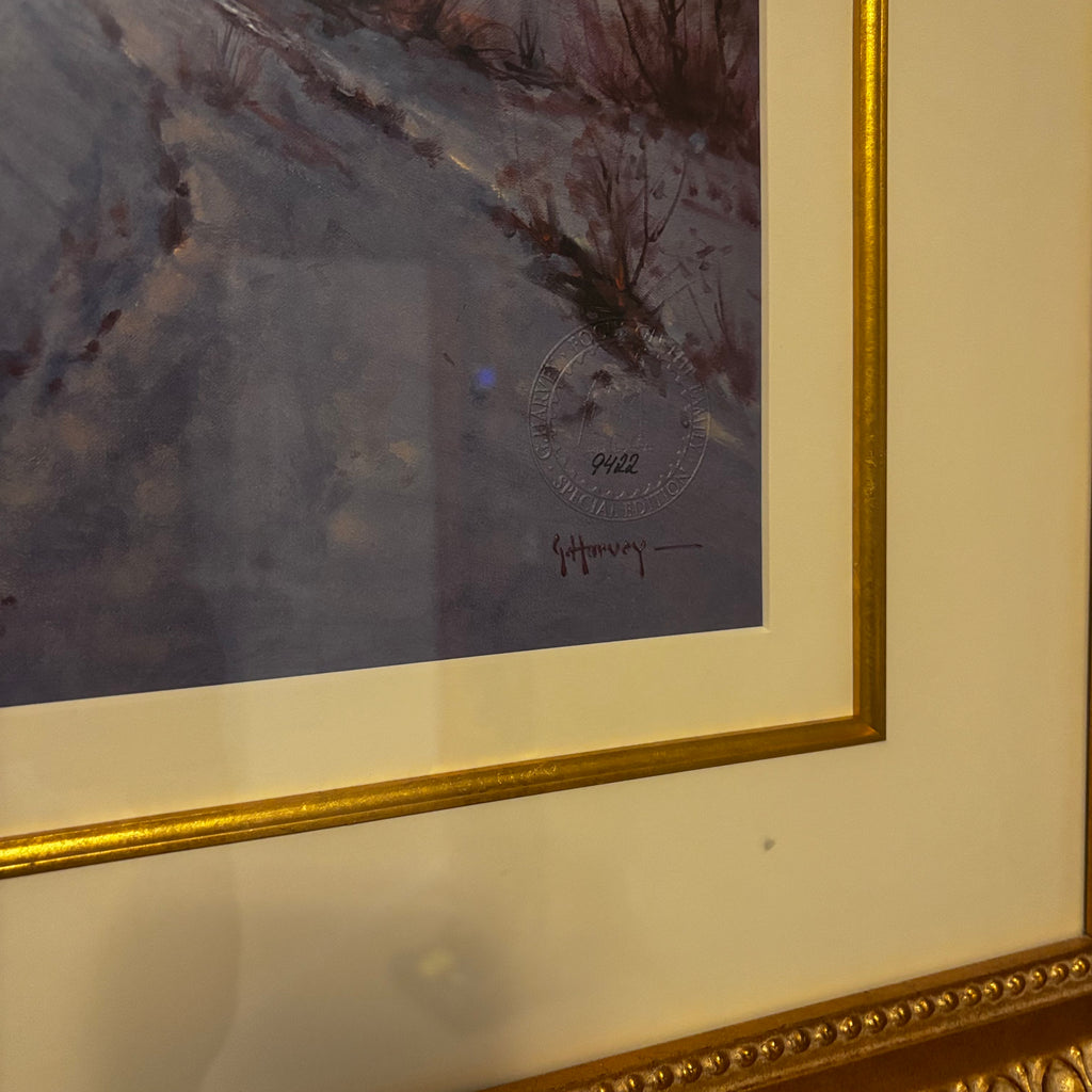 Y107 G. Harvey framed print, A Time of Grace (29” x 33” framed)