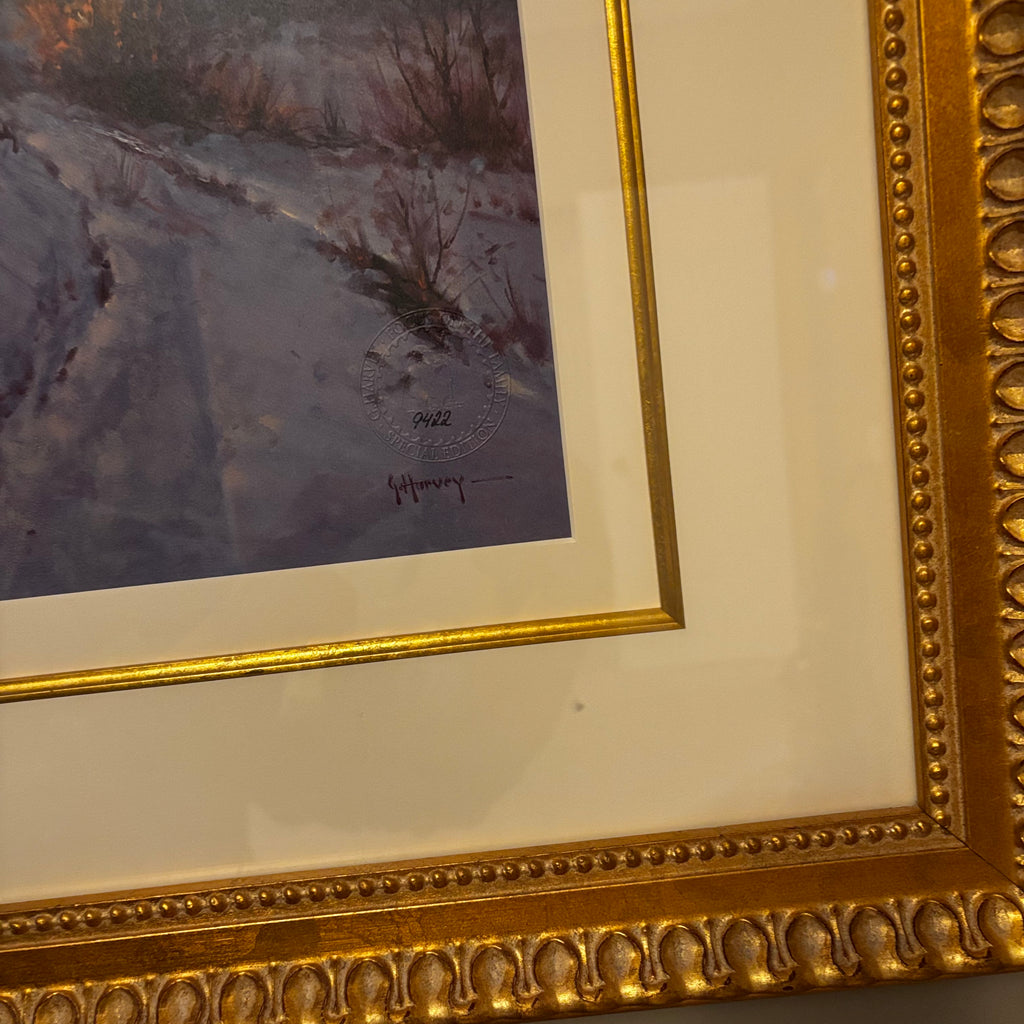 Y107 G. Harvey framed print, A Time of Grace (29” x 33” framed)