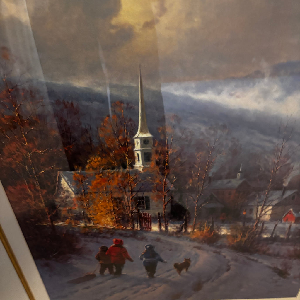 Y107 G. Harvey framed print, A Time of Grace (29” x 33” framed)