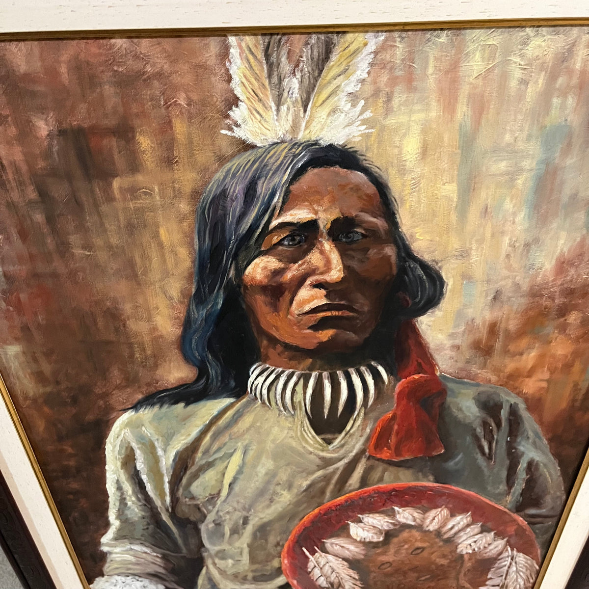 Y304 Framed Harvey Reimer original painting (30" x 37")