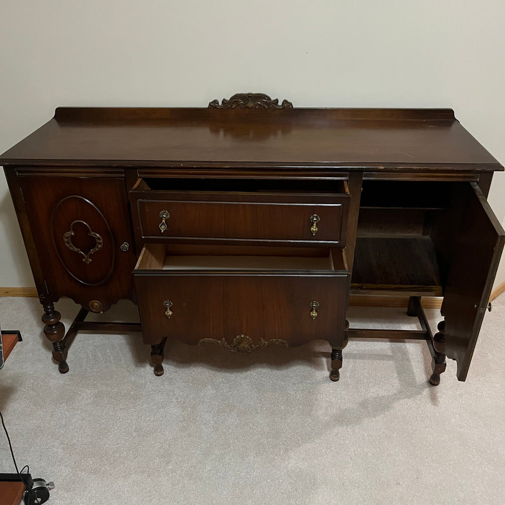 Y305 Vintage Solid wood sideboard (63" x 20" x 40")