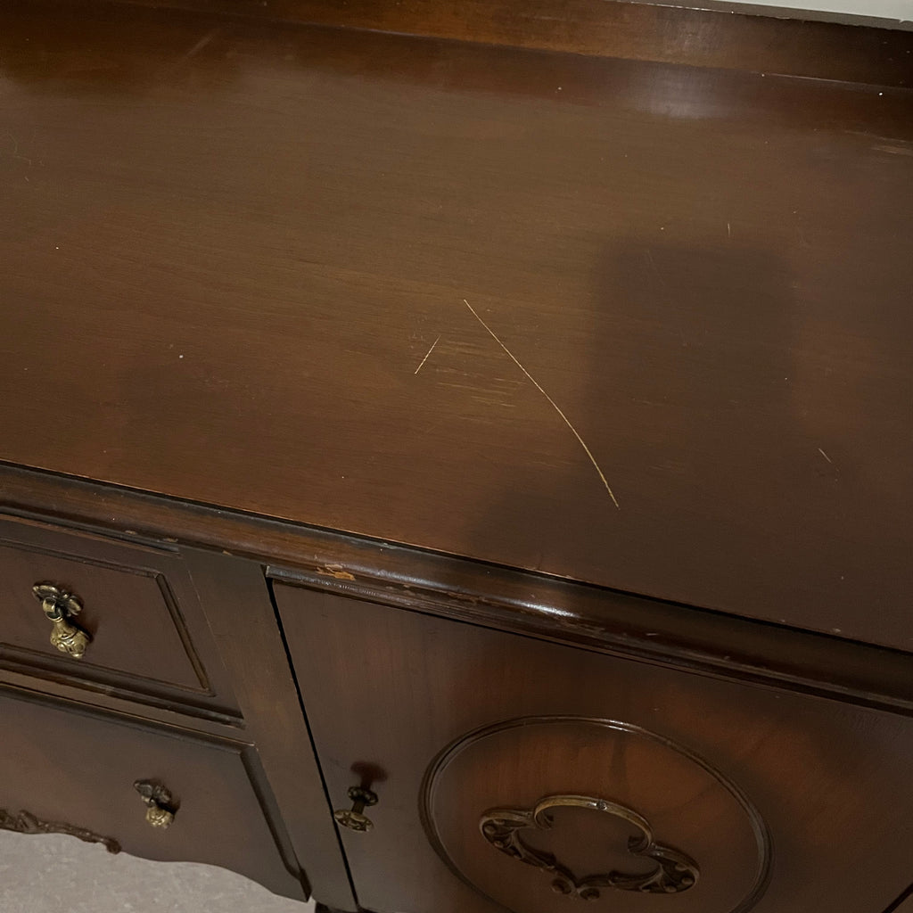 Y305 Vintage Solid wood sideboard (63" x 20" x 40")