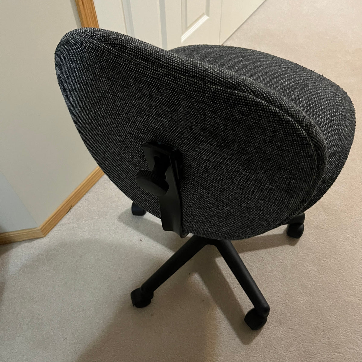 Y309 Grey fabric office char