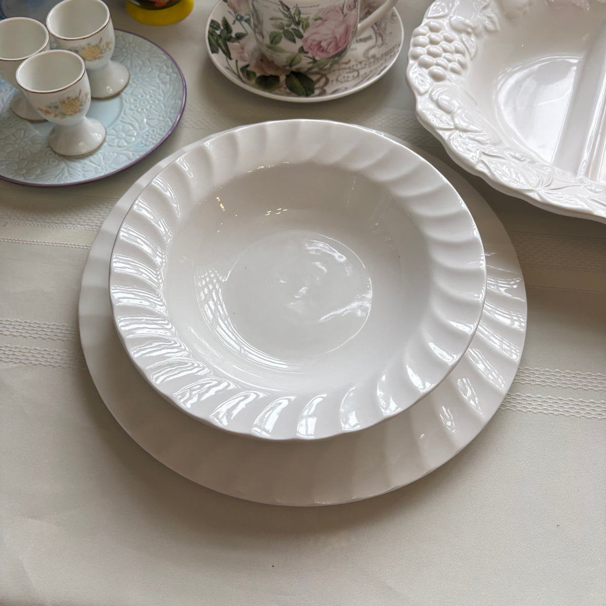 Y111 Vintage Kitchen Grouping (serving platters and more)