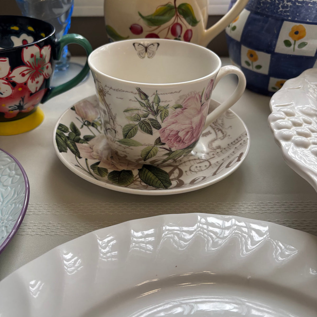 Y111 Vintage Kitchen Grouping (serving platters and more)