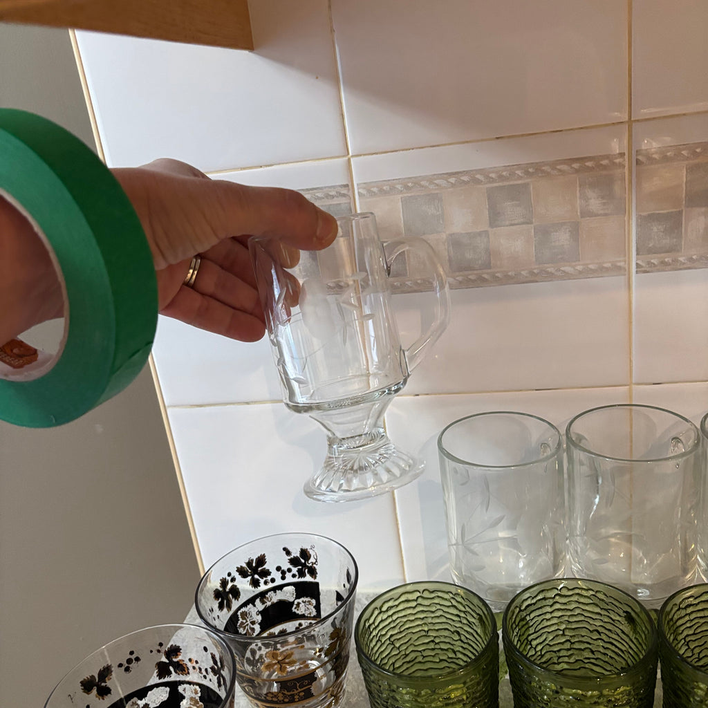 Y113 Vintage Glassware Grouping (Anchor Hocking and more)