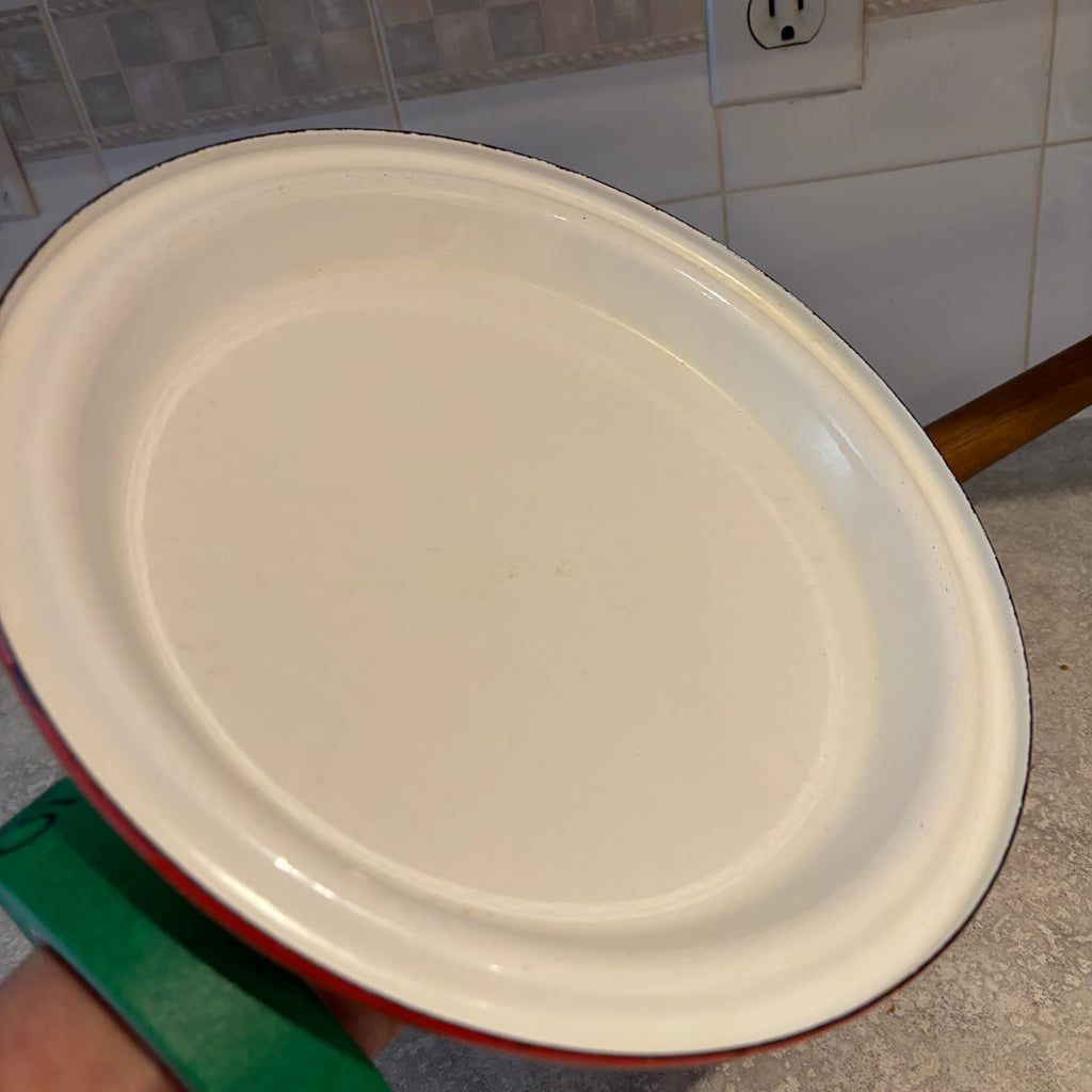 Y115 Mid Century Finel Arabia cast iron pan