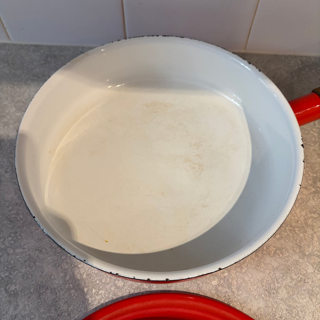 Y115 Mid Century Finel Arabia cast iron pan