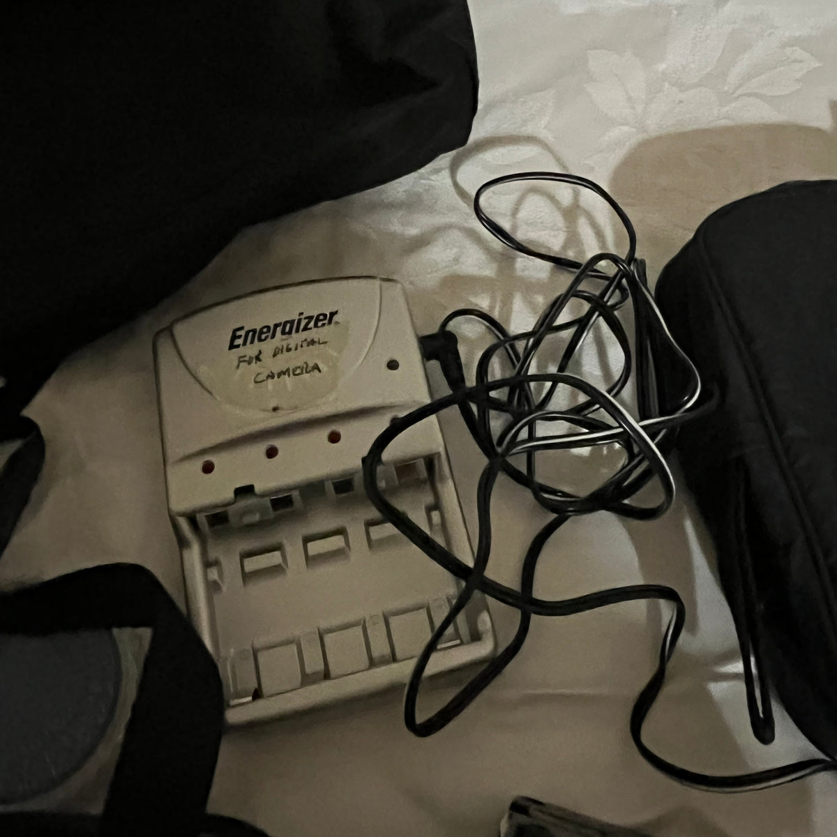Y312 Vintage Canon camera with accessories