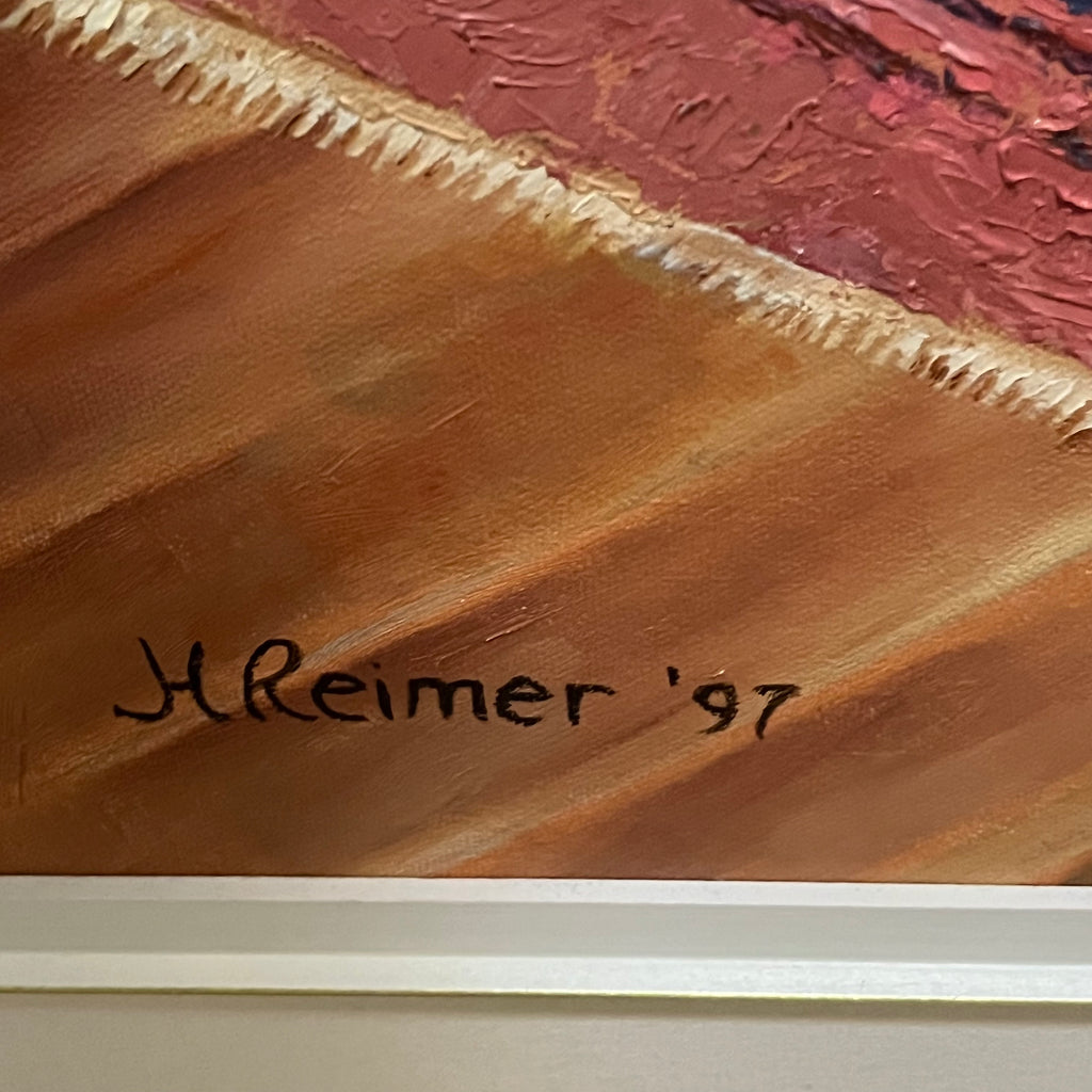 Y316 Harvey Reimer original painting on board “The Candy Dish" (33" x 39")