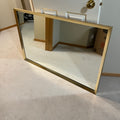 Y320 Vintage framed wall mirror(49" x 31")