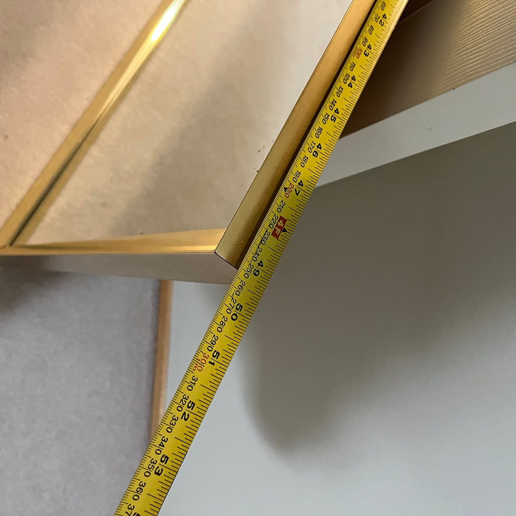 Y320 Vintage framed wall mirror(49" x 31")