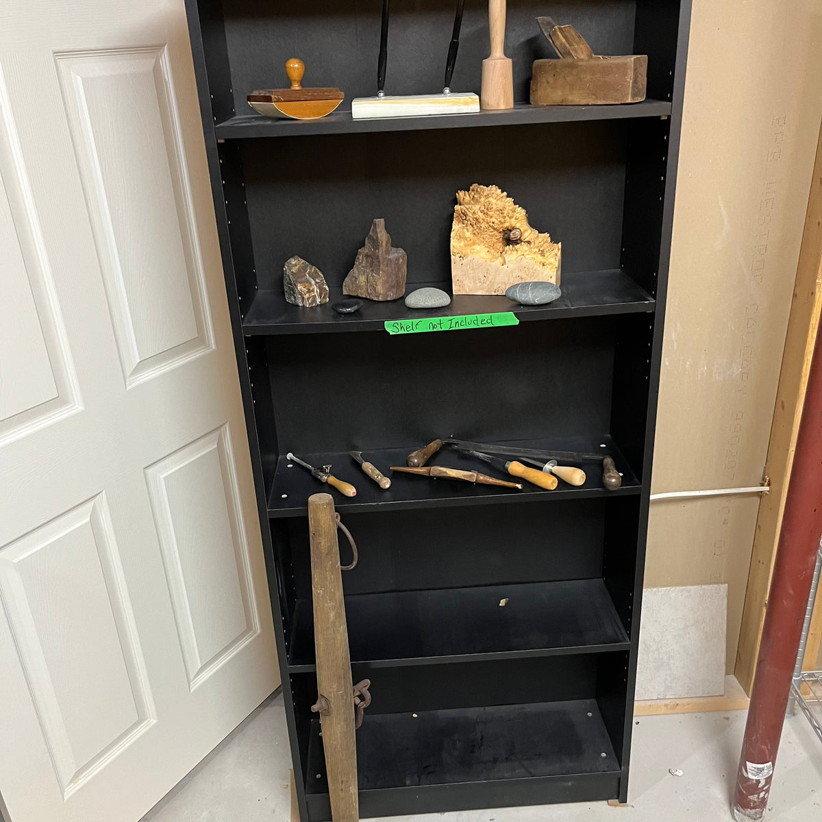 Y330 Antique and vintage Wood and woodworking grouping (Spools and More) ***shelf NOT included