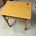 Y333 Vintage wooden school desk