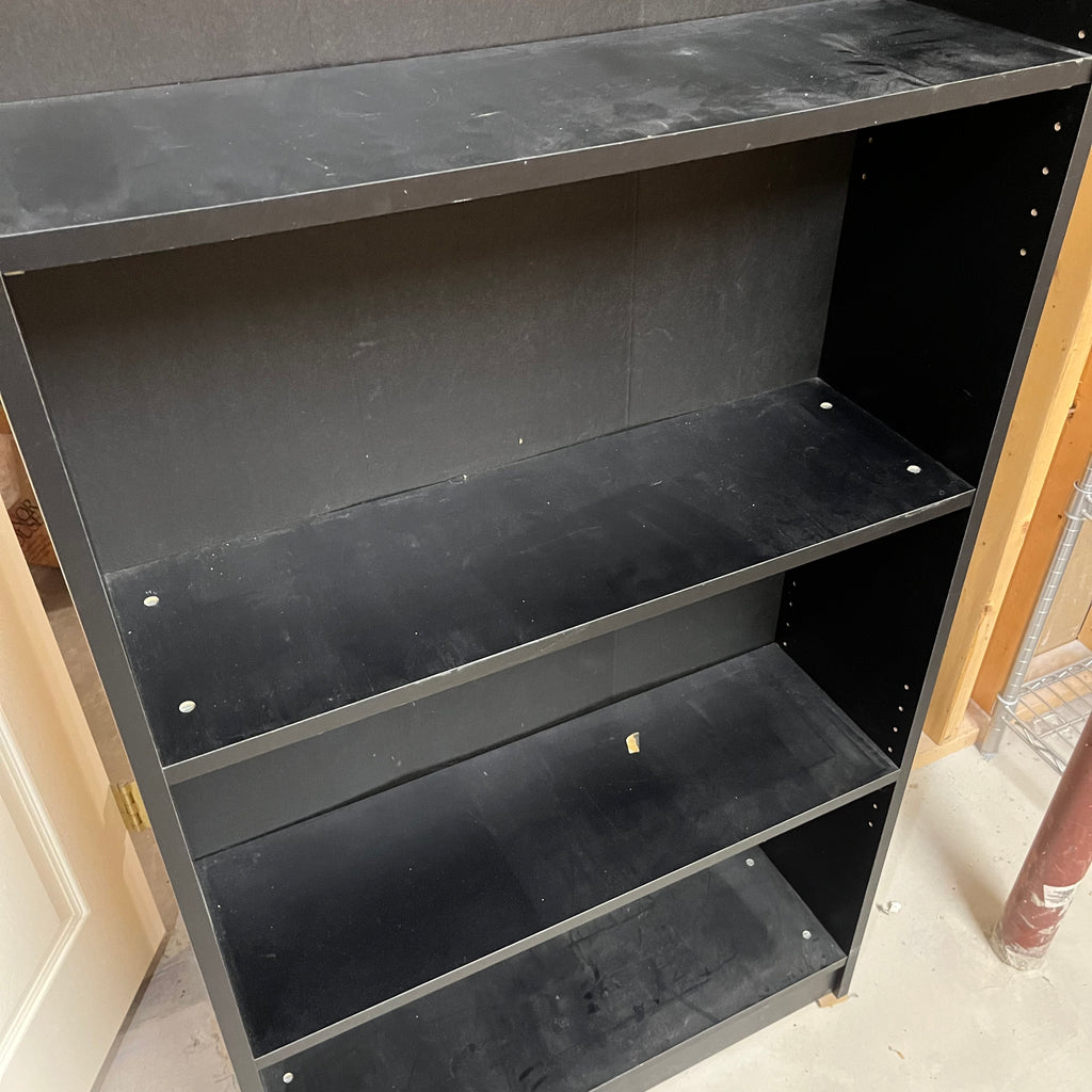 Y334 Black bookshelf (70” x 9.5” x 29.5”)