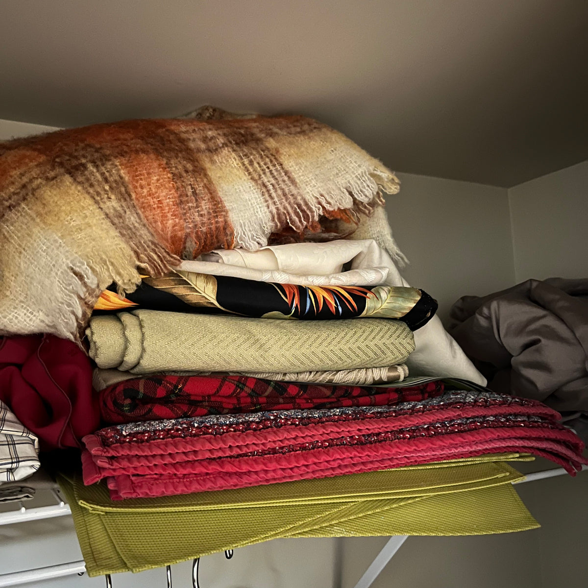 Y349A Linen Closet contents