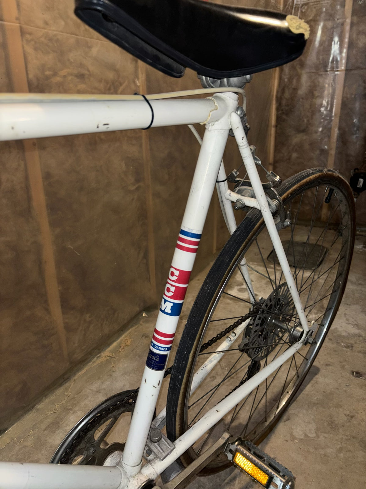 E300 Vintage CCM Targa bike