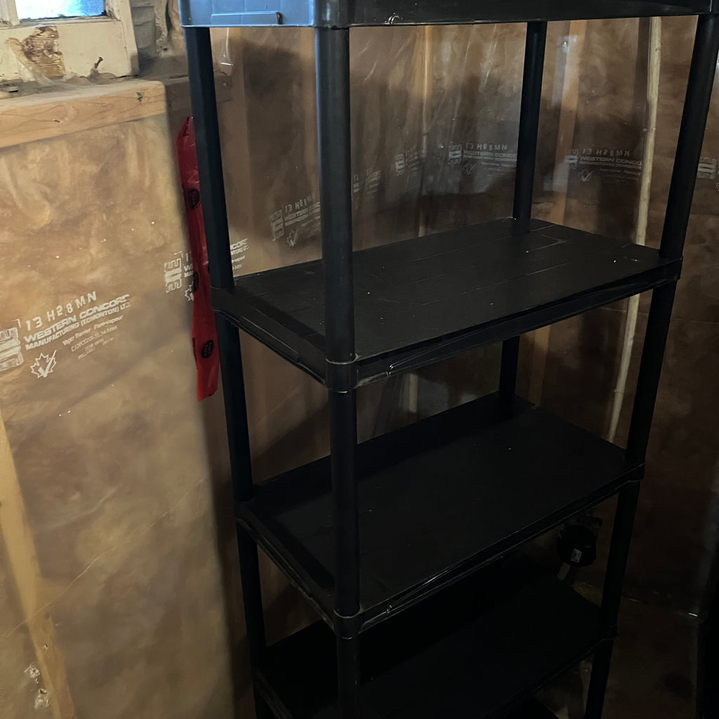 E205 & 207 2 plastic cabinets (1 tall, 1 short)