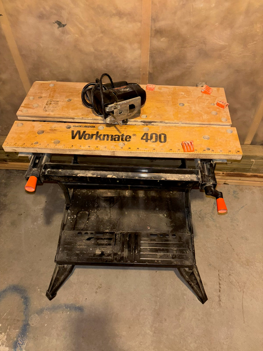 E317 Workmate 400 and jig saw