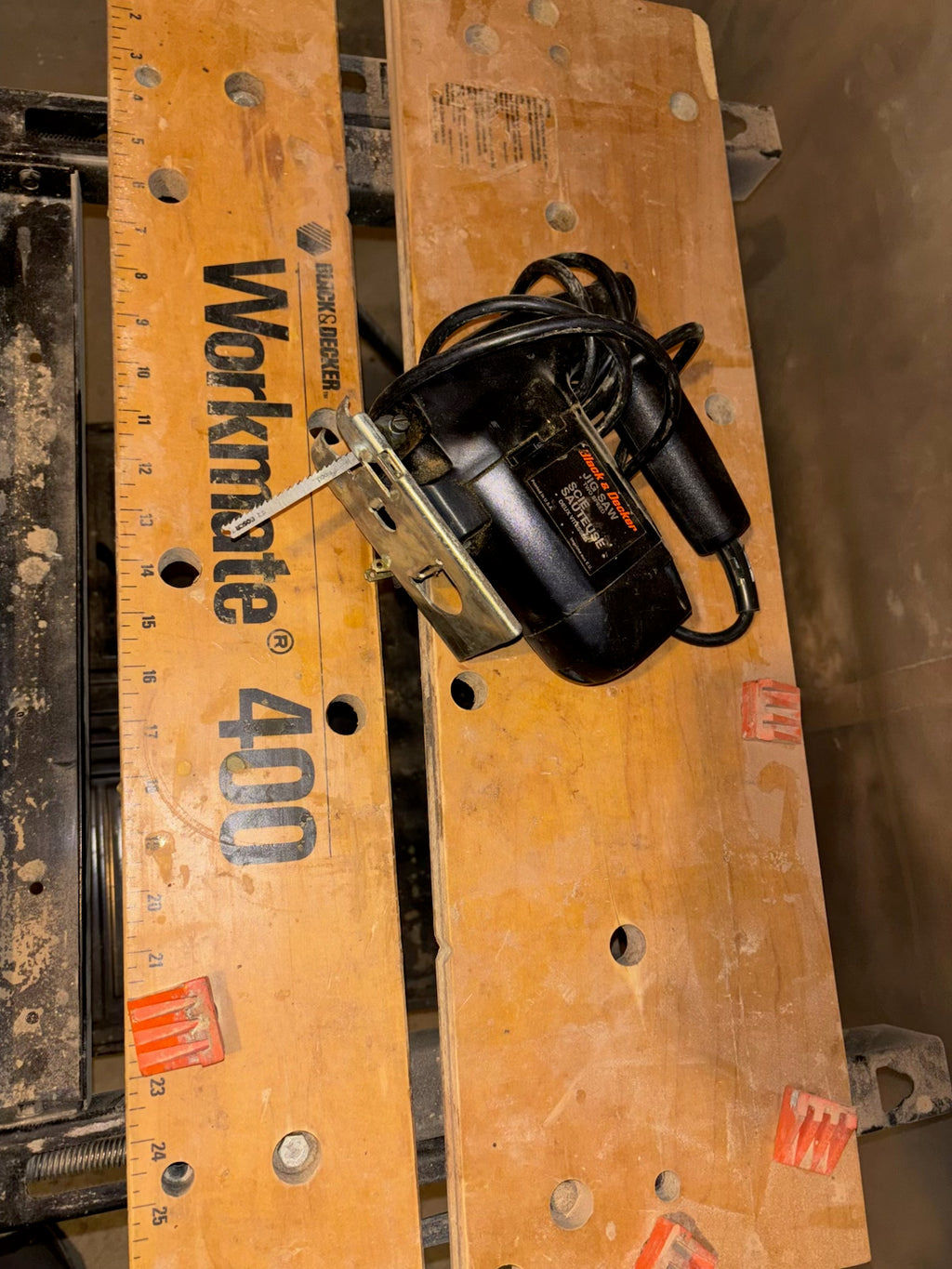 E317 Workmate 400 and jig saw