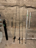 E318 Fishing rods grouping