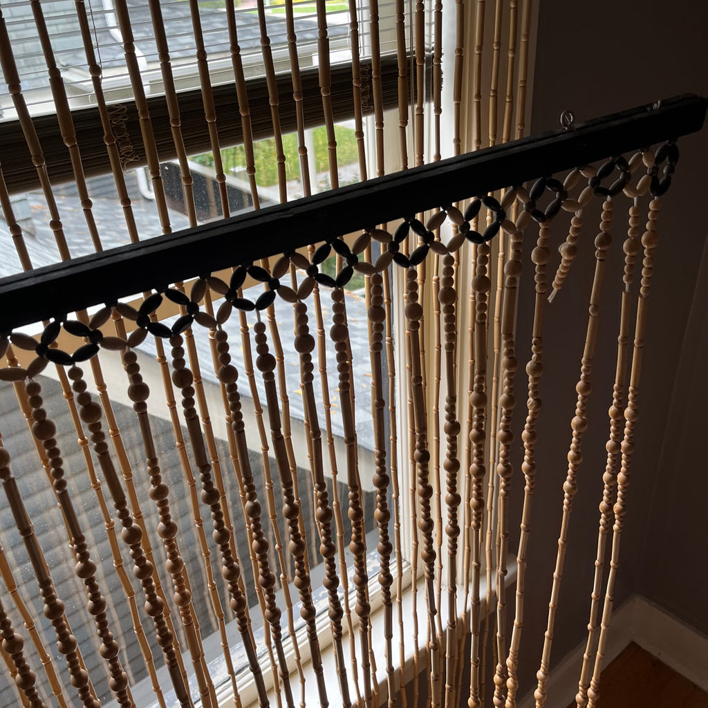 E216 Vintage beaded curtain
