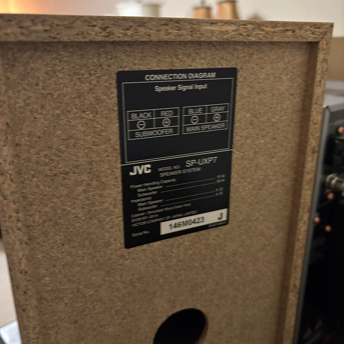 Y123 Vintage Compact JVC stereo