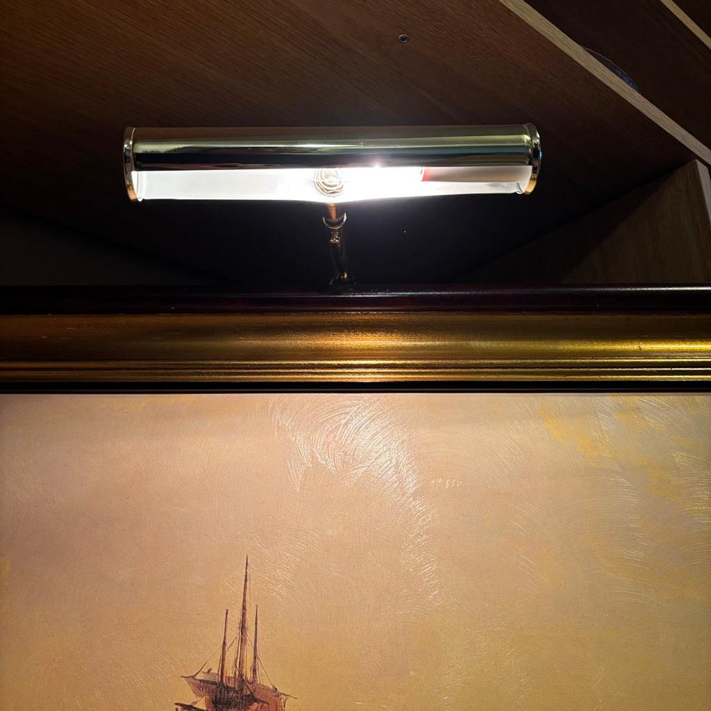 Y124 Vintage artwork (marine sunset, 25" x 22")
