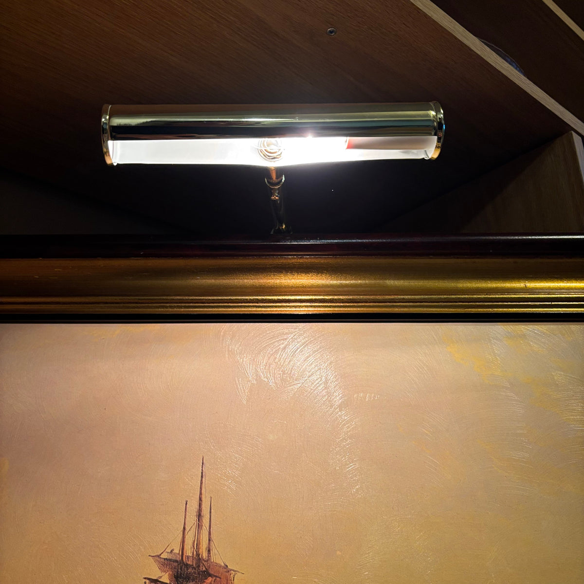 Y124 Vintage artwork (marine sunset, 25" x 22")
