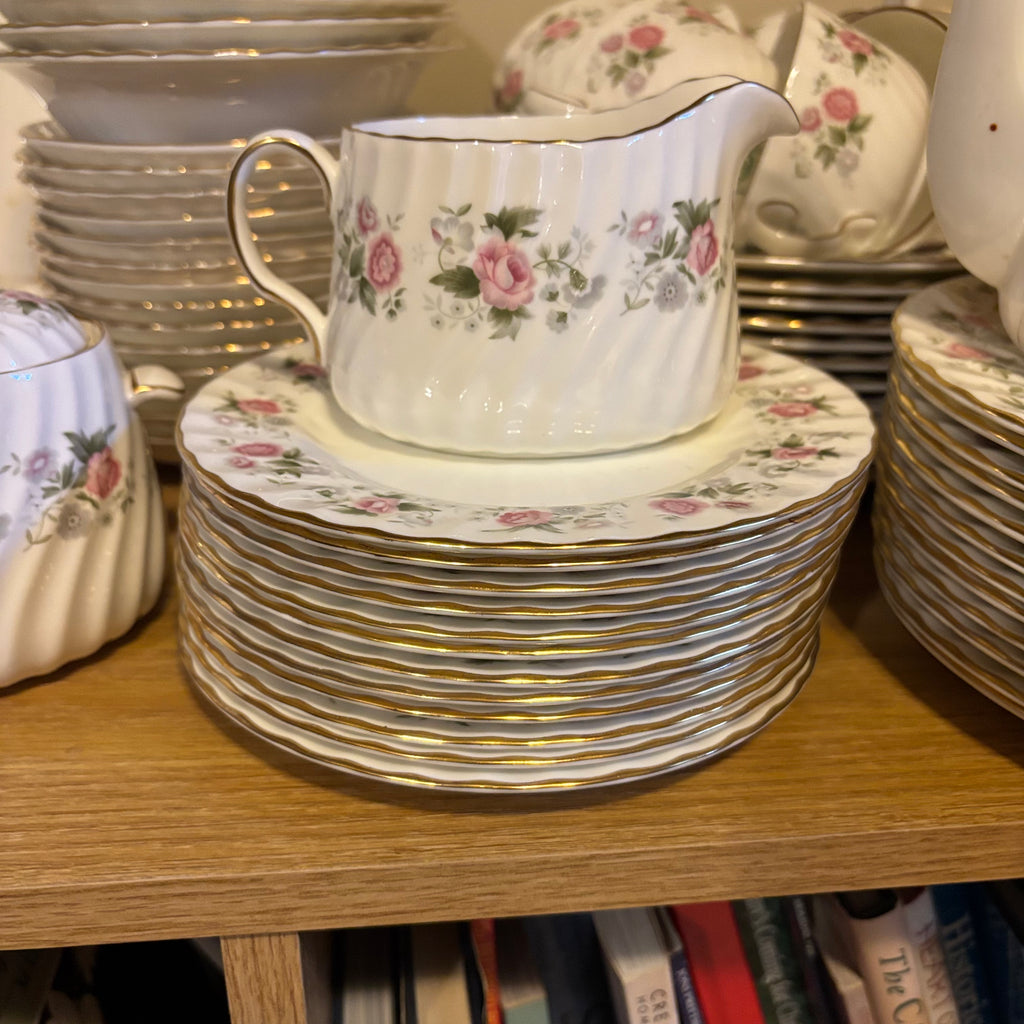 Y125 88 Piece Vintage Minton Spring Bouquet china grouping