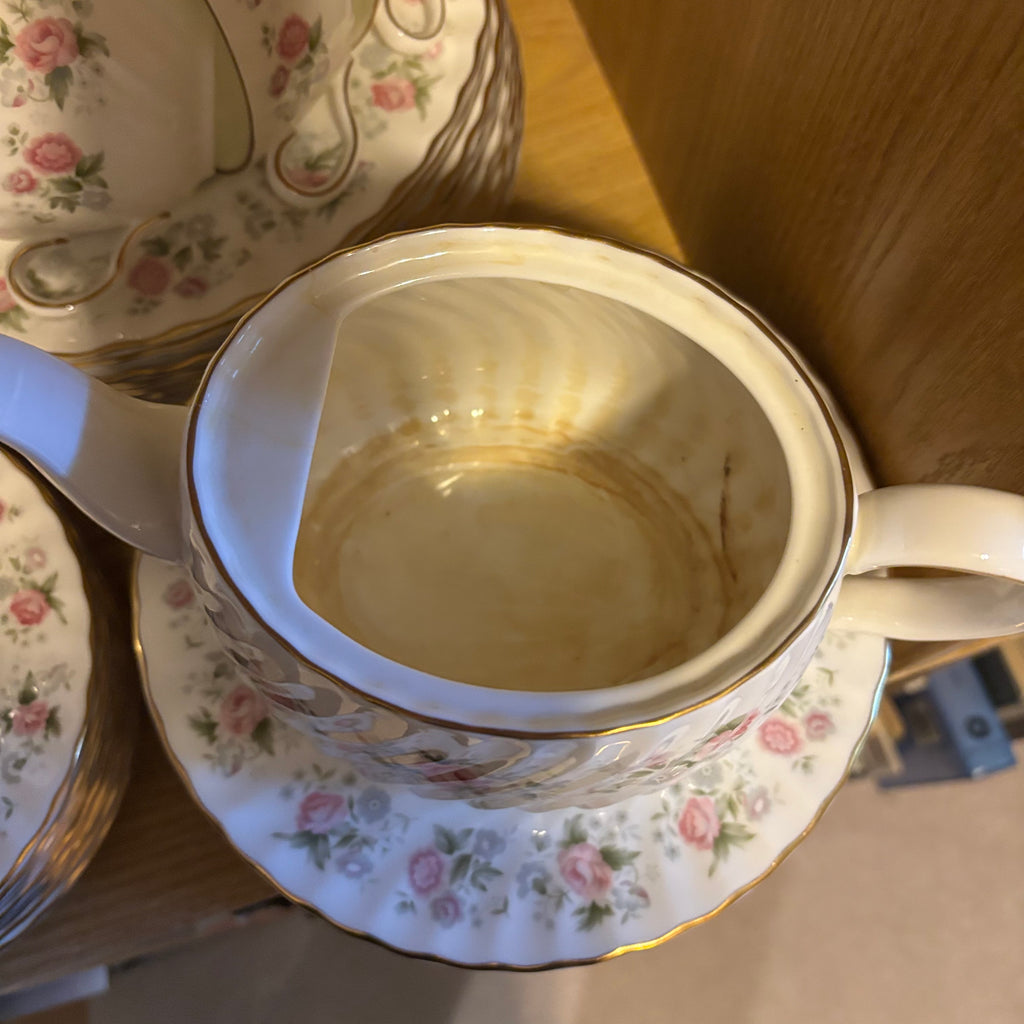 Y125 88 Piece Vintage Minton Spring Bouquet china grouping