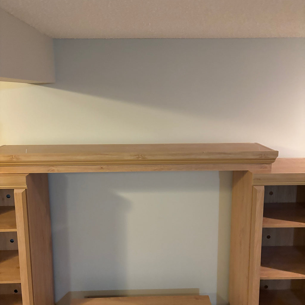 Y126 4 Piece Pine entertainment centre